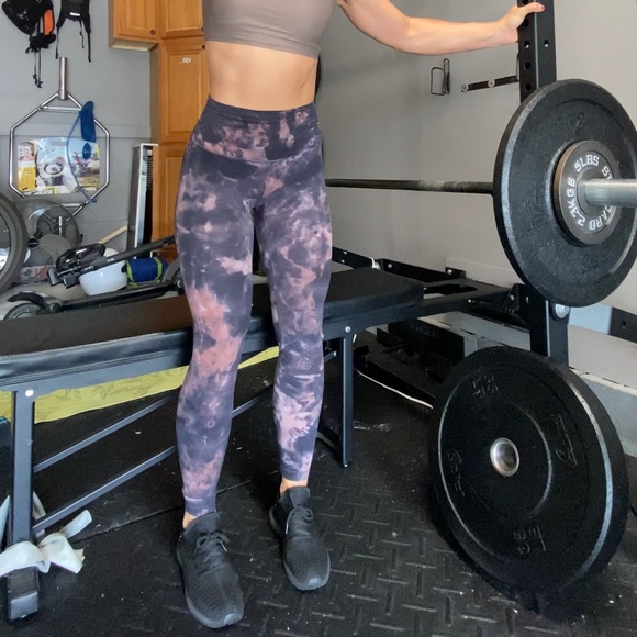 Lululemon Align 25” Diamond Dye Grey Pink Pastel - Picture 3 of 7